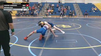 120 lbs Bryson Hild, Schertz Clemens vs Cooper Carranza, Buda Hays