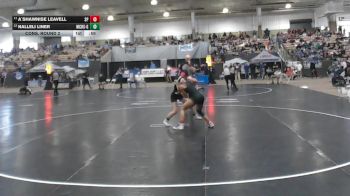 Girls 126 lbs Cons. Round 2 - A`shawnise Leavell, Springfield High School Girls vs Nalleli Liner, McMinn Co. High School Girls