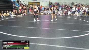 100 lbs Quarterfinal - Piper Madren, Grinnell vs Carly Elliott, Mount Vernon