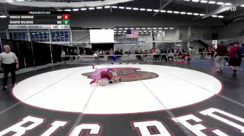 133 lbs Cons. Round 2 - Reece Senske, Norwich vs Dante Bilskis, Norwich