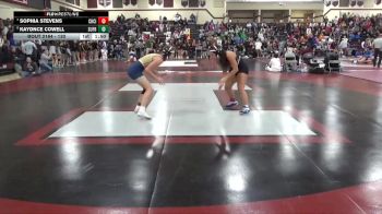 130 lbs Cons. Round 2 - Kaydnce Cowell, Sumner-Fredericksburg vs Sophia Stevens, Charles City