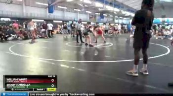 138 lbs Round 1 (16 Team) - William White, Strong House - Red vs Brady Nardella, The MF Purge Green