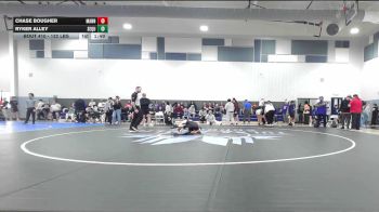 132 lbs Round Of 32 - Chase Bougher, Mannford High vs Ryker Alley, Sequoyah Tahlequah JH