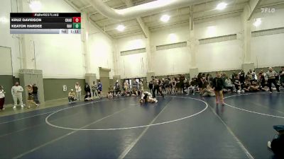 100 lbs Round 3 (4 Team) - Kruz Davidson, Champions Blue vs Keaton Hardee, Ravage