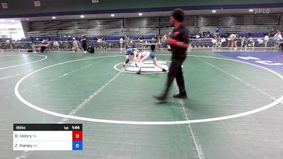 95 lbs Final - Brooklyn Henry, PA vs Zoey Haney, MO