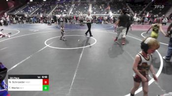 37 lbs 5th Place - Nathan Schroeder, High Plains Thunder vs Theo Marks, No Team