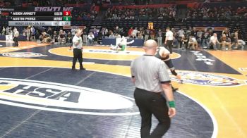 2A 150 lbs Semifinal - Austin Perez, Oak Forest vs Aiden Arnett, Elmhurst (IC Catholic)