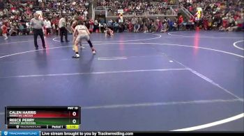 130 lbs Champ. Round 1 - Calen Harris, Hawks WC Lincoln vs Reece Perry, Midwest Destroyers