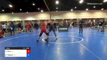 100 kg Prelims - Dave Hart, Colorado vs Royce Teague, Minnesota