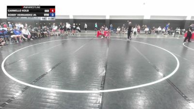 120 lbs Carmello Kolb, Ohio Gray vs Bobby Hernandez Jr., Team Wyoming White