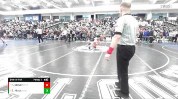 190 lbs Quarterfinal - Braxton Moss, Syracuse vs Preston Graver, Spanish Fork