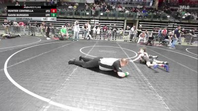 55 lbs Semifinal - Hunter Centrella, Apex vs Gavin Burgess, Upper Township