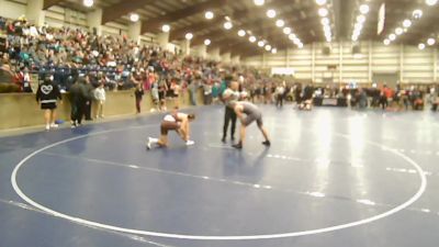 190 lbs Champ. Round 2 - Cole Oliver, Cedar Valley vs Josh Biesinger, Maple Mountain