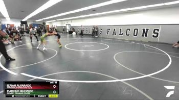 63 lbs Quarterfinal - Maximus Quevedo, Cowboy Training Center vs Izaiah Alvarado, Threshold Wrestling Club