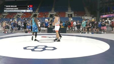 215 lbs Cons. Sub-rd Of 16 - Gavin Muller, Iowa vs Cristhian Soto, Florida