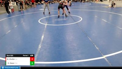 136-149 lbs Quarterfinal - Graham Gass, Pikes Peak Warriors vs Beau Shafer, Burwell Wrestling