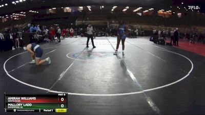 190 lbs Quarterfinal - Mallory Ladd, Enterprise HS vs Amirah Williams, South Dade