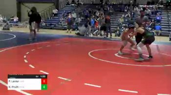 115 lbs Consolation - Paul Lanier, Level Up vs Reichen Pruitt, Franklin County Youth Wrestling