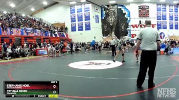 138 lbs Semifinal - Tatiana Denig, Tallwood vs Stephanie Noel, William Fleming