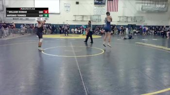 165 lbs Champ. Round 2 - Antonio Torres, Aloha vs William Doman, Canby