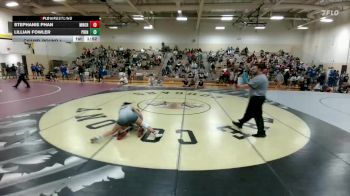 130 lbs Champ. Round 1 - Stephanie Phan, Mckinney North vs Lillian Fowler, Princeton