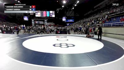100 lbs Cons. Quarters - Ausome Guillermo, CA vs Garrett Bjerga, MN