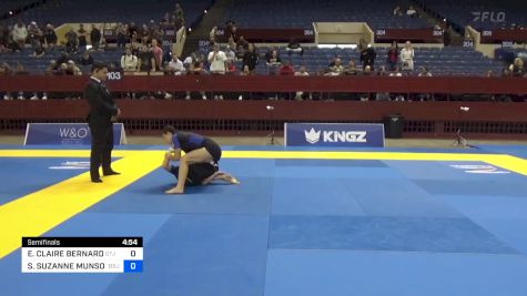 ELENA CLAIRE BERNARD vs SKYLER SUZANNE MUNSON 2024 Pan IBJJF Jiu-Jitsu No-Gi Championship