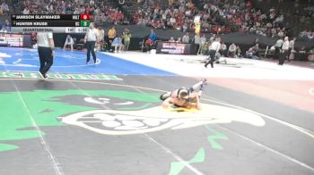 Quarterfinal - Jamison Slaymaker, West Holt vs Hunter Kruse, Battle Creek