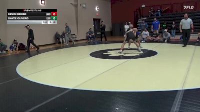 149 lbs Quarterfinal - Dante Olivero, Life University vs Kevin Obrien, Lander