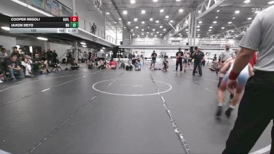 105 lbs Round 9 (10 Team) - Jaxon Deyo, Wayne Danger vs Cooper Regoli, Outlaws MS