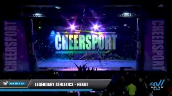 Legendary Athletics - Heart [2021 L2 Youth - D2 - Small - B Day 2] 2021 CHEERSPORT National Cheerleading Championship