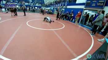 66 lbs Round Of 16 - Conley Robinson, Pawnee Peewee Wrestling vs Holden L Yingst, Keystone Wrestling Club