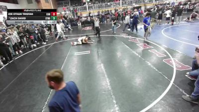 150 lbs Quarterfinal - Zach David, St. Maries vs Joe Ethan Tristan, Kamiakin