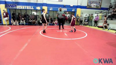 70-73 lbs Semifinal - Brock Still, Bristow Wrestling vs Liam Dyches, IRONMEN Wrestling Club