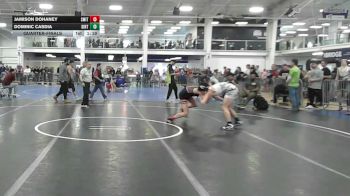 130 lbs Quarterfinal - Jamison Dohaney, Smittys Wrestling Barn vs Dominic Casdia, Dirty Den WC