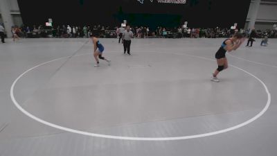 110 lbs Cons. Rd Of 32 - Savannah Turner, Zero Fox Wrestling vs Malaya Cockcroft, MWC Wrestling Academy