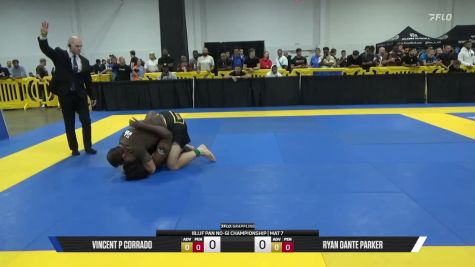 Ryan Dante Parker vs Vincent P Corrado 2026 Pan IBJJF Jiu-Jitsu No-Gi Championship