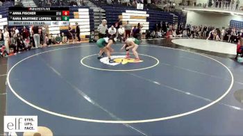 170 lbs. 5th Place Match - Anna Fischer, Ste Genevieve vs Sara Martinez Lopera, Chicago (Kelly)