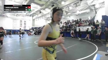 115 lbs Champ. Round 1 - Ehra Ji, Peninsula vs Angelique Mexia, Esperanza