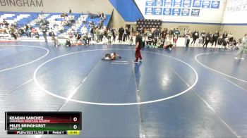 45-47 lbs Round 1 - Keagan Sanchez, Sanderson Wrestling Academy vs Miles Bringhurst, Westlake