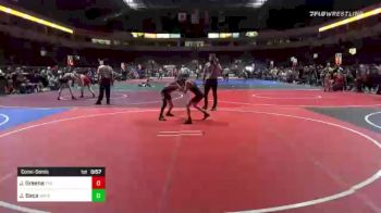 70 lbs Consolation - Jj Greene, The Club vs Joey Baca, NM Beast