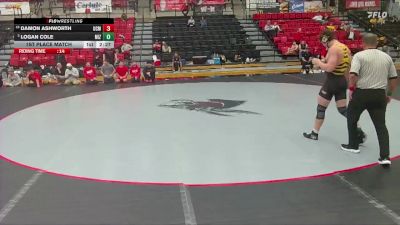 184 lbs 1st Place Match - Damon Ashworth, Central Missouri vs Logan Cole, Missouri