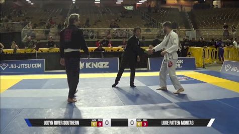 Luke Patten Montag vs Jodyn River Southern 2025 Pan Jiu Jitsu IBJJF Championship
