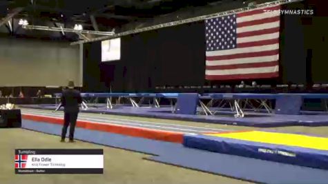 Ella Odle - Tumbling, Kris Power Tumbling - 2021 USA Gymnastics Championships