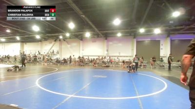 54 lbs Semifinal - Brandon Palafox, Southwest Stallions WC vs Christian Valdivia, SoCal Hammers