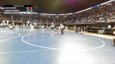 60 lbs Round Of 32 - Austin Jimpikit, Bensalem vs Camden Stauffer, Port Allegany