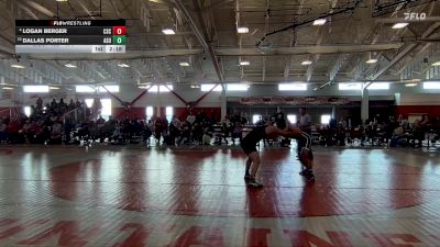 174 lbs Cons. Round 3 - Dallas Porter, Adams State vs Logan Berger, Chadron State