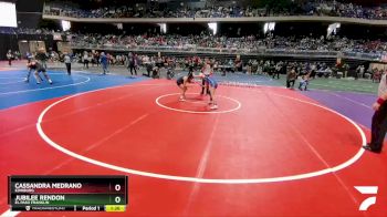 6A 100 lbs Semifinal - Jubilee Rendon, El Paso Franklin vs Cassandra Medrano, Edinburg