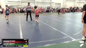 80 lbs Round 1 (6 Team) - Hunter Pierson, Contenders Green vs Jamason Pearso, Glasgow WA