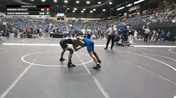 133 lbs Champ. Round 3 - Hudson Beckley, Murray State vs Trace Brisendine, Fort Hays Tech Northwest